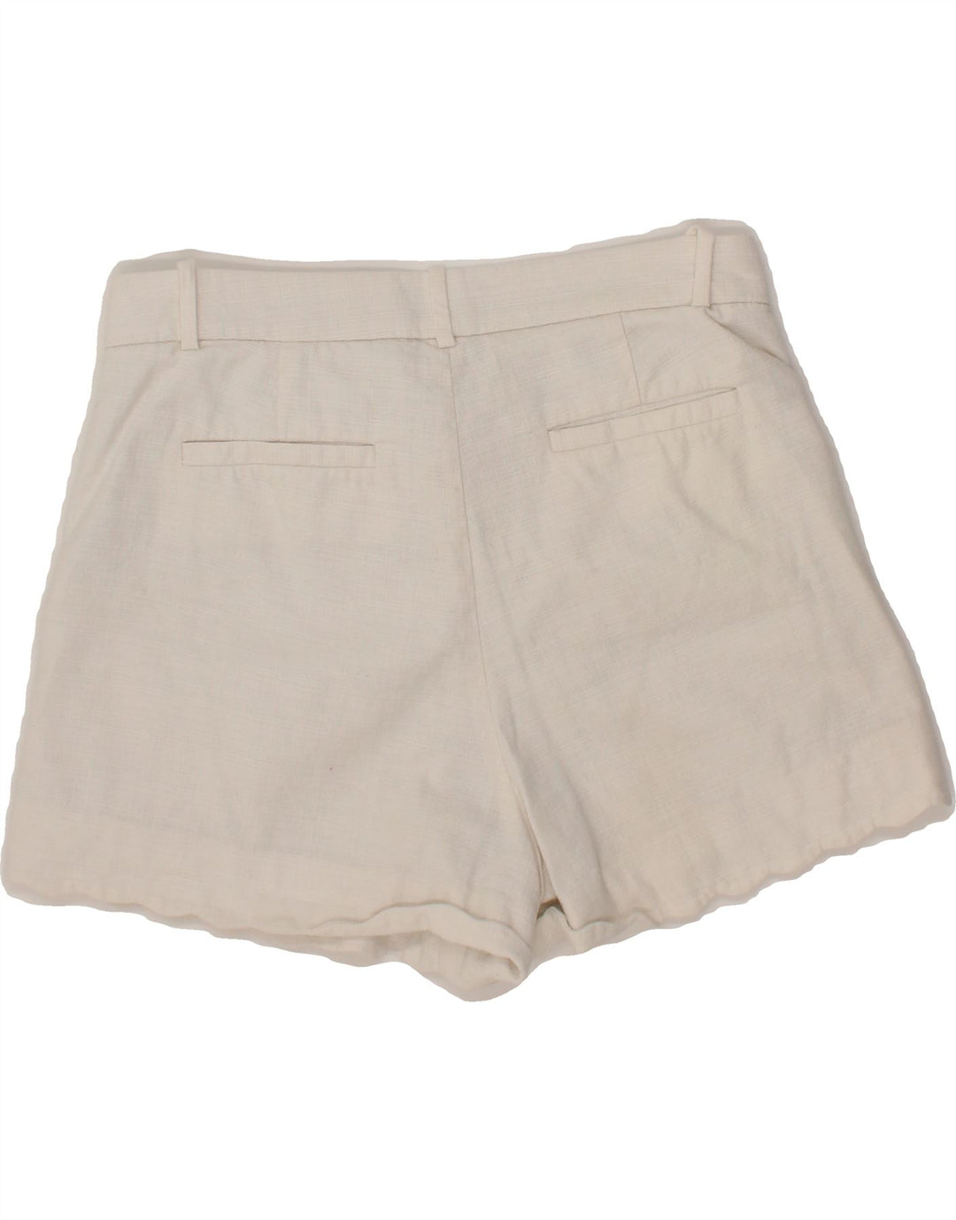 J. CREW Womens Chino Shorts US 4 Small W28 White Cotton Vintage J. Crew and Second-Hand J. Crew from Messina Hembry 