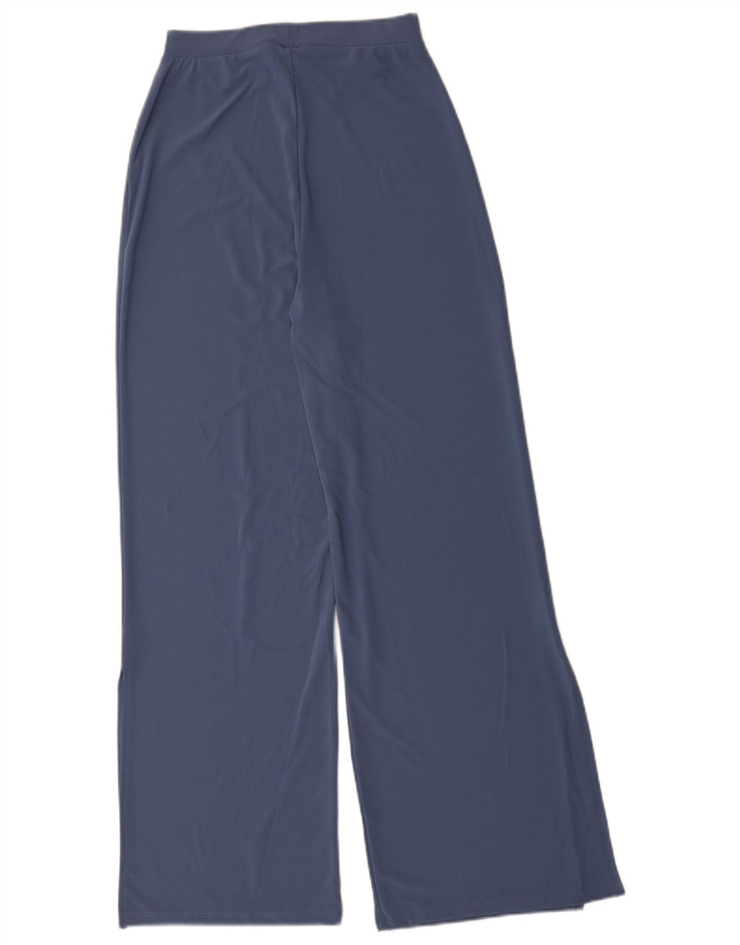 Pantaloni da tuta a vita alta da donna Zara UK 8 piccoli poliestere blu