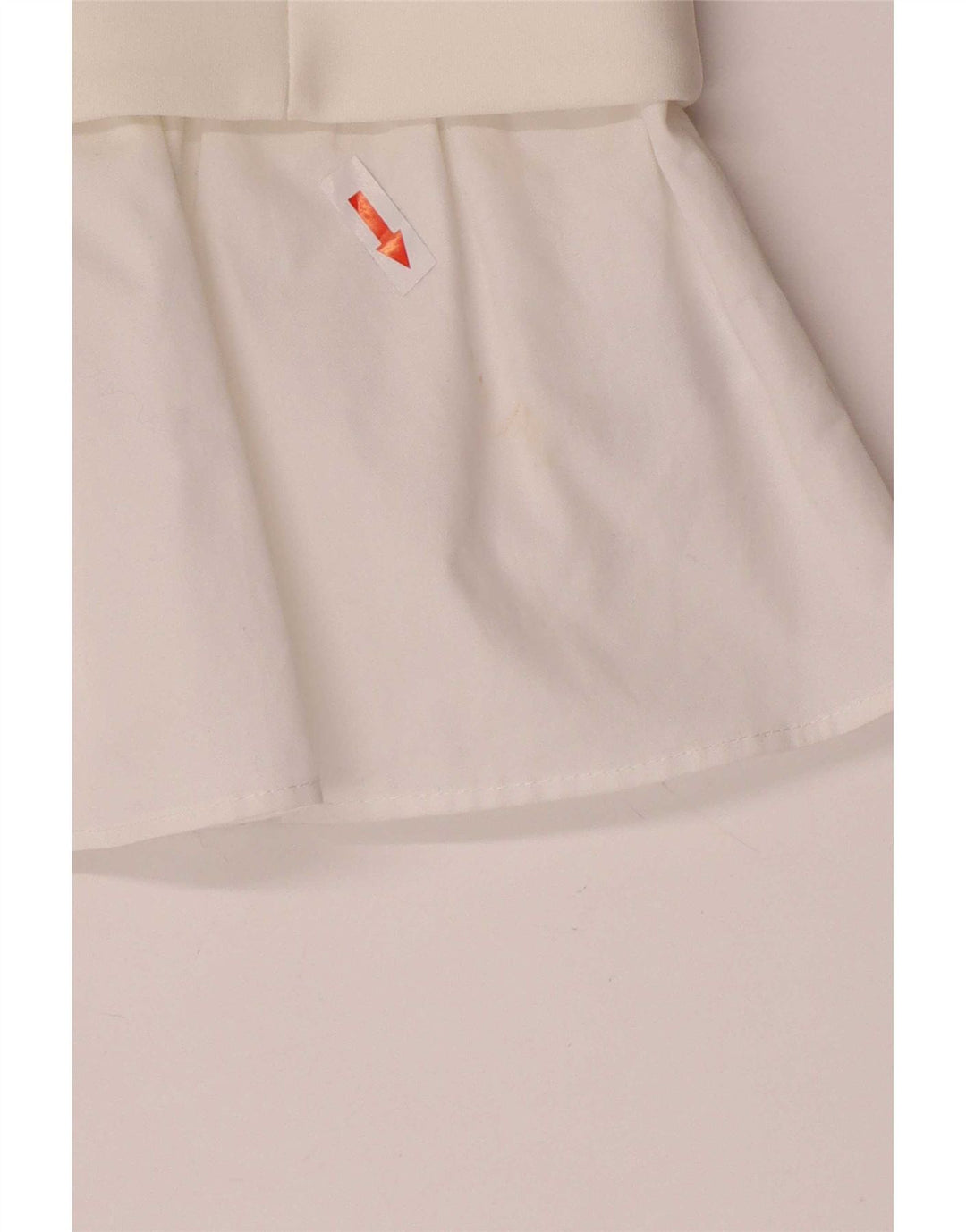 Canotta da donna Zara UK 12 Poliestere color block bianco medio