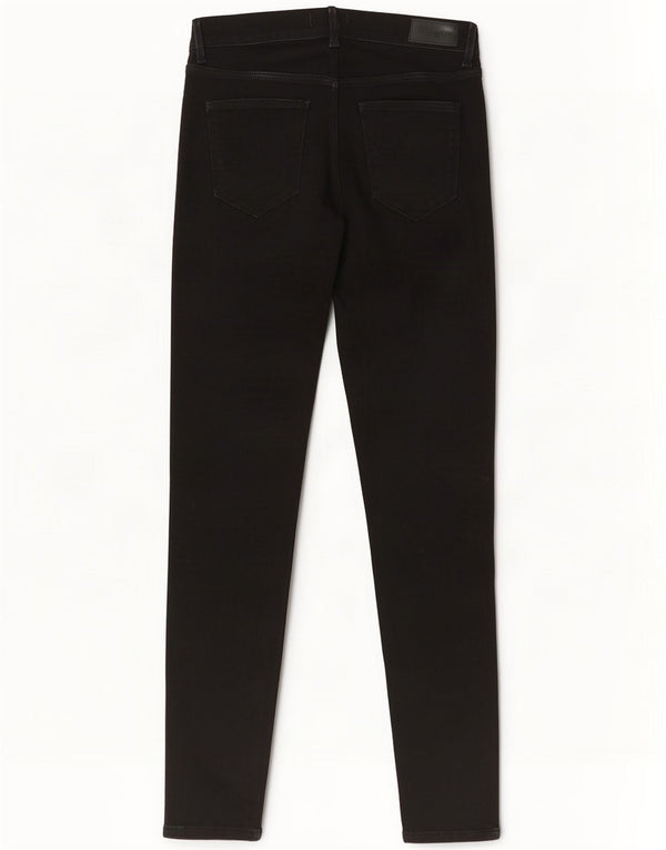 Wrangler Womens Skinny Jeans W28 L32 Black Cotton