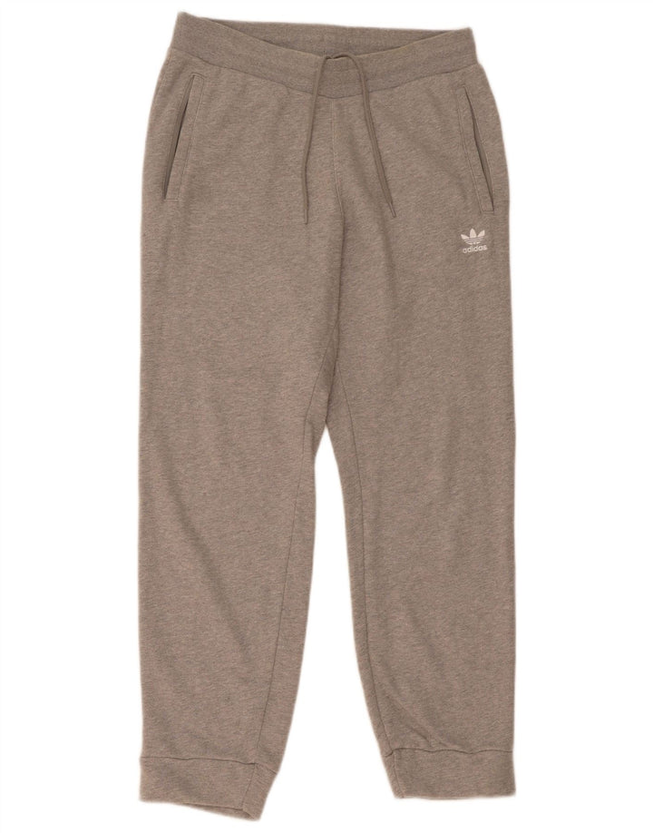 Pantaloni da tuta da uomo Adidas Joggers grandi in cotone grigio