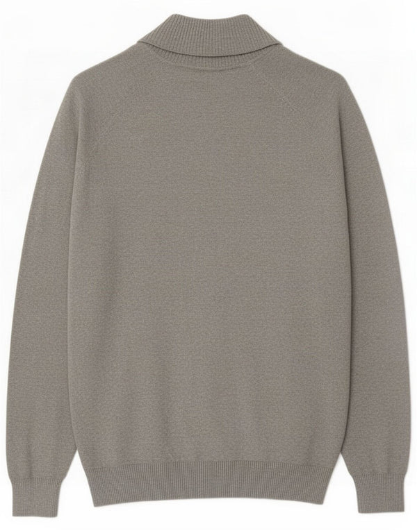 Timberland Maglione cardigan da uomo XL in cotone grigio
