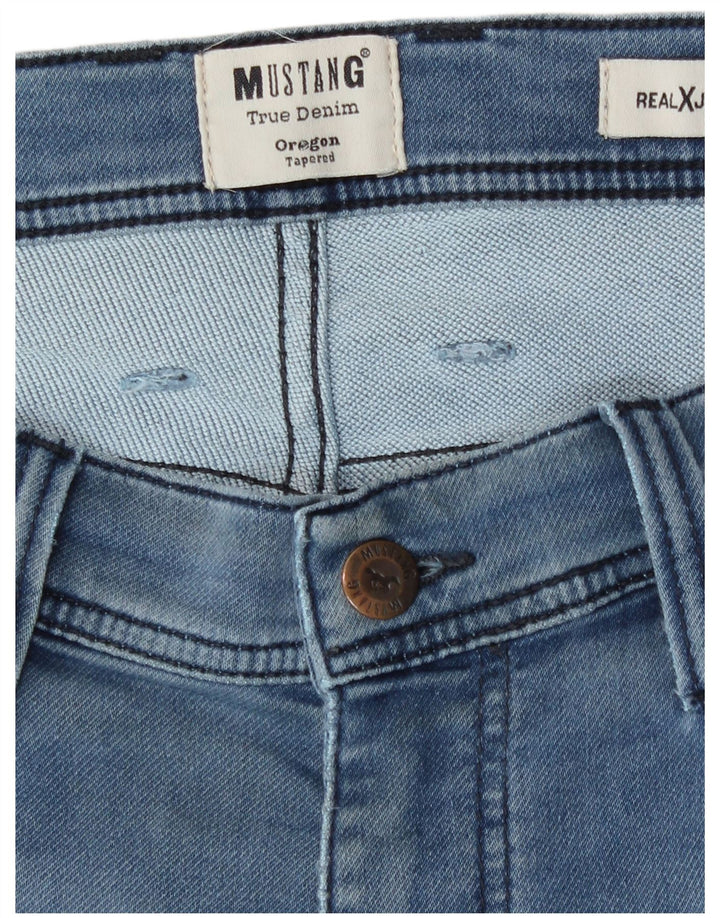 Jeans Mustang affusolati dalla vestibilità rilassata da uomo W36 L30 Blu