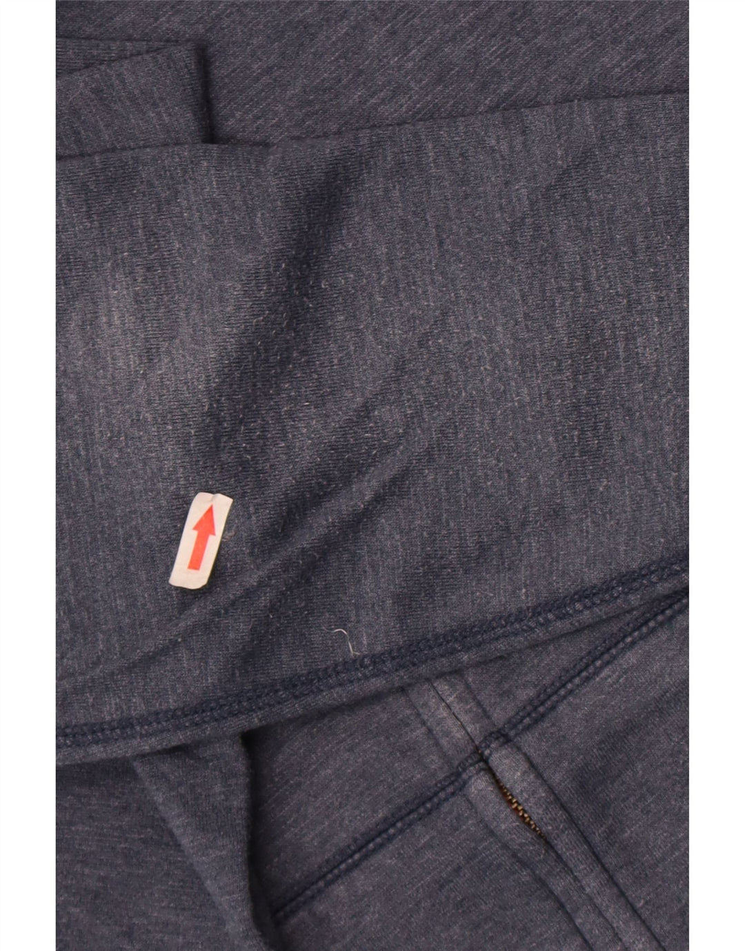 Maglione con cappuccio e zip da uomo Levi's piccolo in cotone screziato blu navy