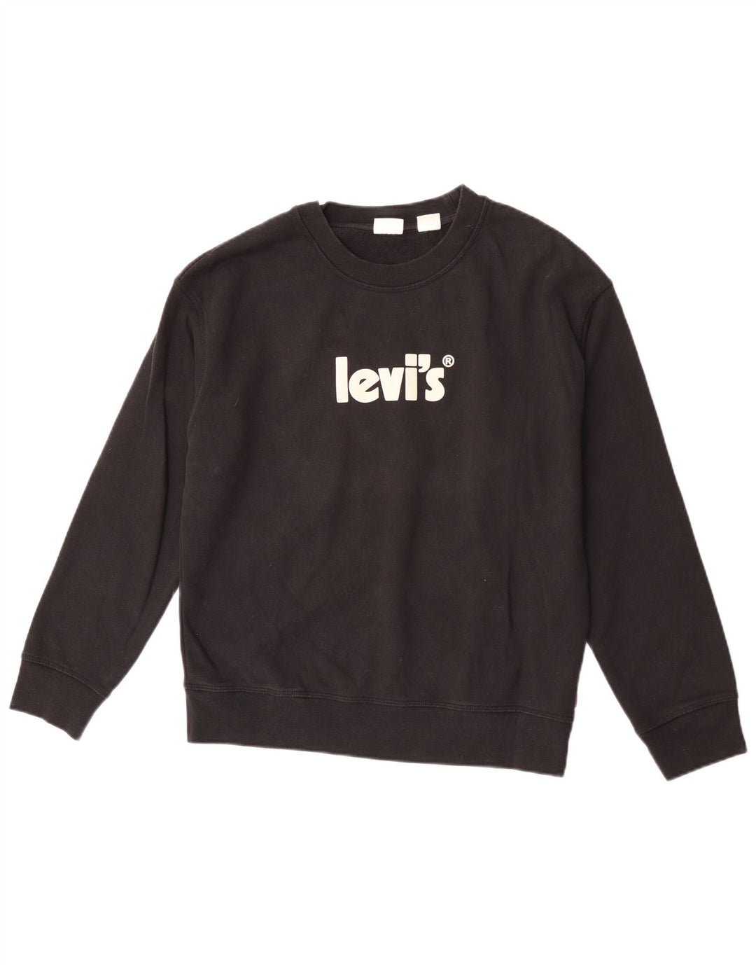 Felpa grafica da uomo Levi's, piccola, in cotone nero