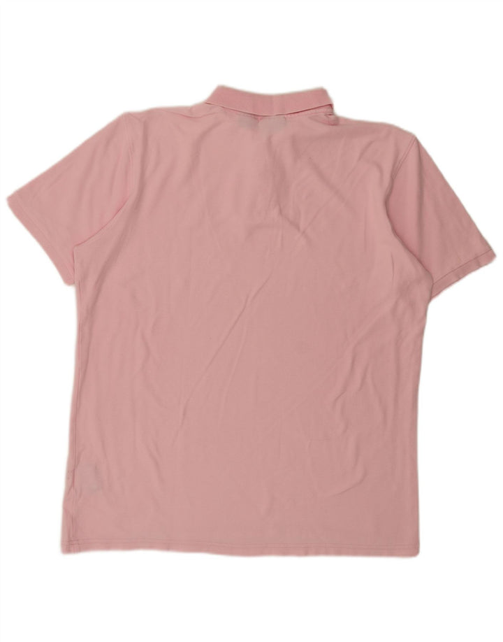 Polo da uomo FILA XL in cotone rosa