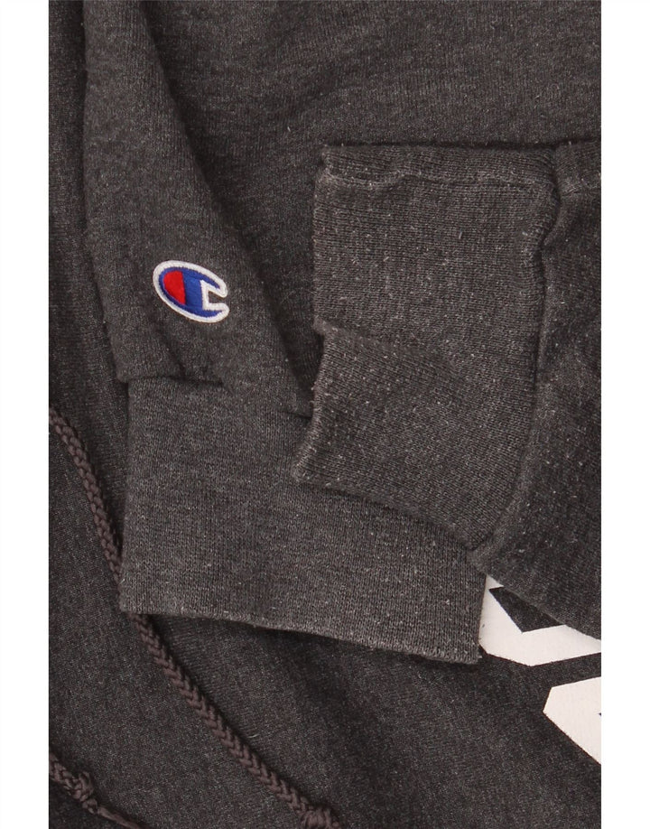 Maglione con cappuccio grafico Columbia da uomo CHAMPION 2XL Grigio