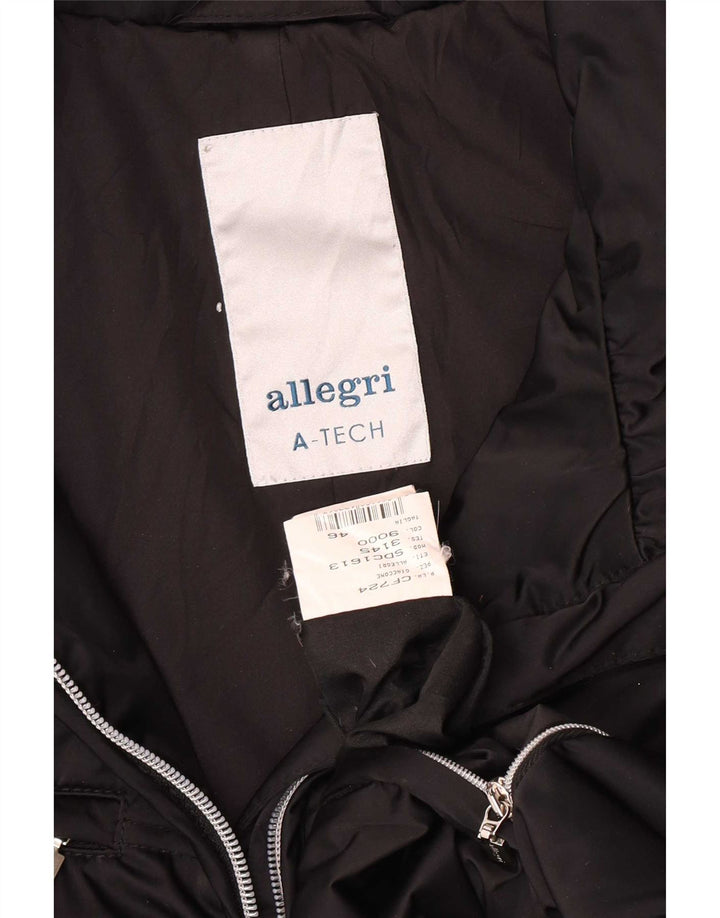 Giubbotto Imbottito Donna Allegri IT 46 Large Nero Poliestere