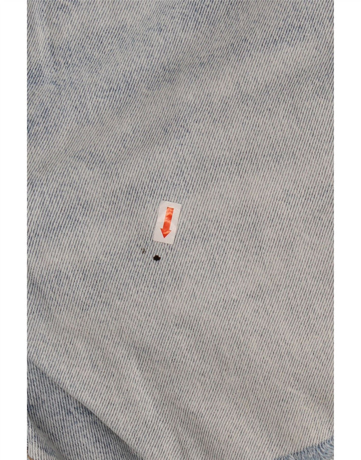 Pantaloncini di jeans da donna ZARA EU 46 2XL W36 Blu