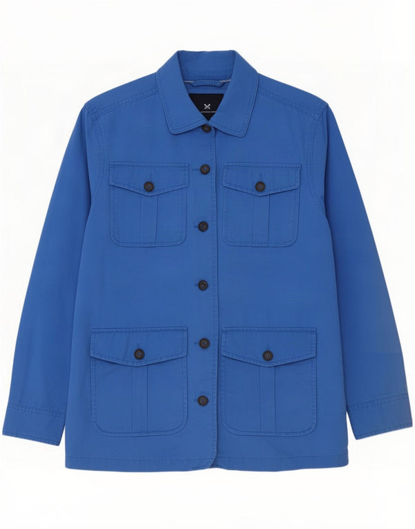 Crew Clothing Giacca multiuso da donna UK 14 Cotone blu medio
