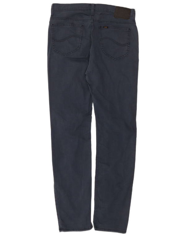 Pantaloni casual Lee Rider slim fit da uomo W33 L32 in cotone blu