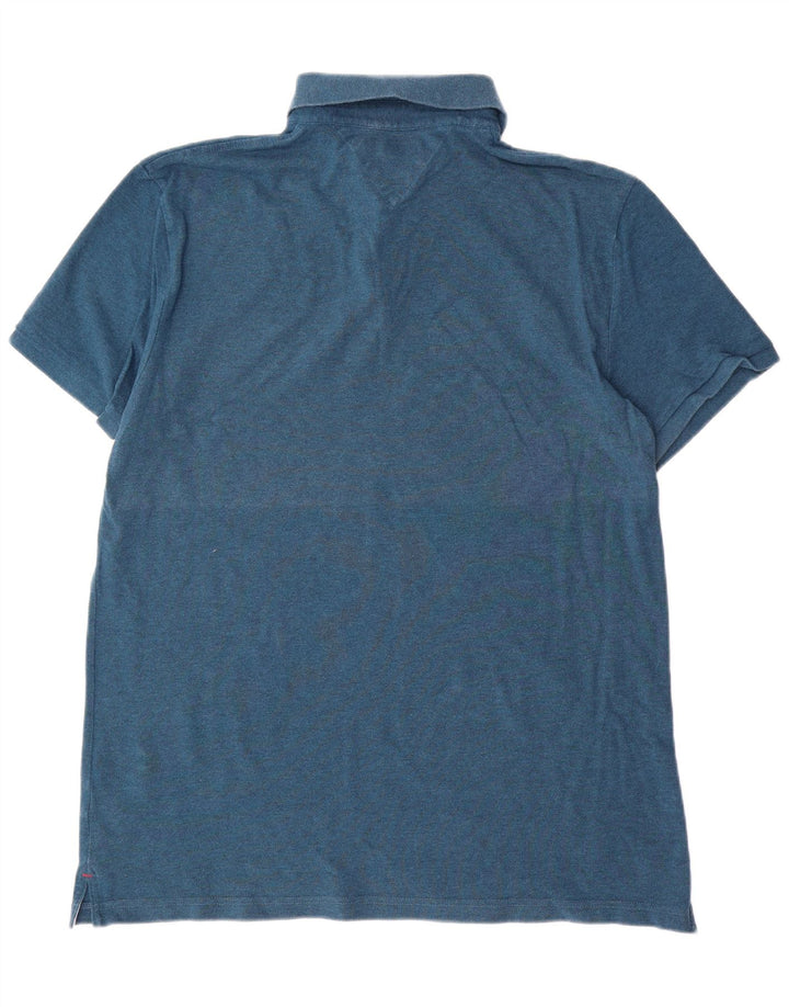 TOMMY HILFIGER Polo da uomo su misura XL in cotone blu