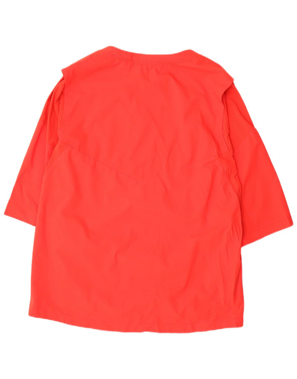 Maglia da baseball da uomo Nike manica a 3/4 XL rossa in poliestere