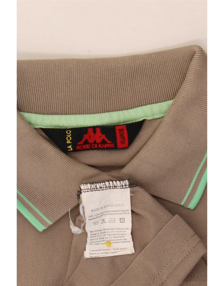 Polo Kappa Uomo XL Grigia