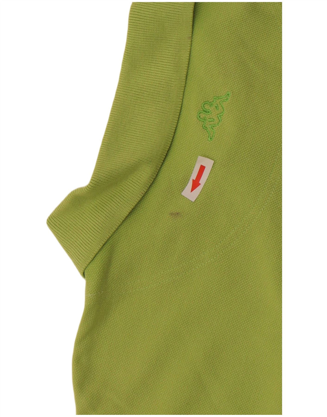 Polo Kappa Uomo Large Verde Cotone
