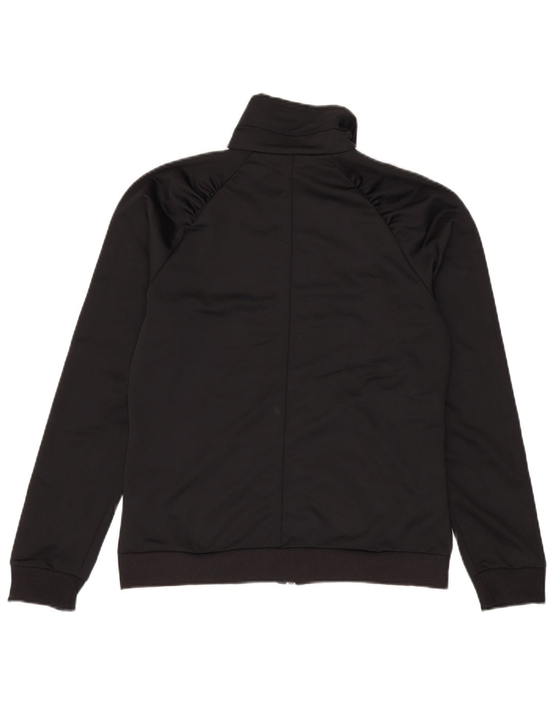 Giacca da tuta da donna Adidas UK 12 Medium Nero Poliestere