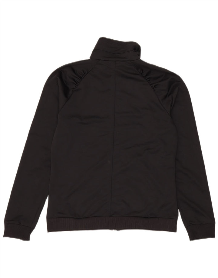 Giacca da tuta da donna Adidas UK 12 Medium Nero Poliestere