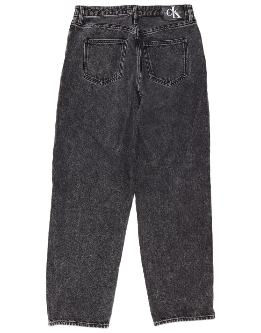 Jeans dritti da donna Calvin Klein W29 L31 Grigi