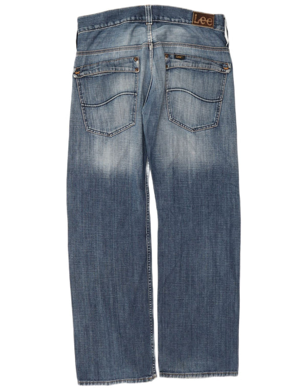 Orologio Lee Grant da uomo Jeans a gamba larga W30 L32 in cotone blu