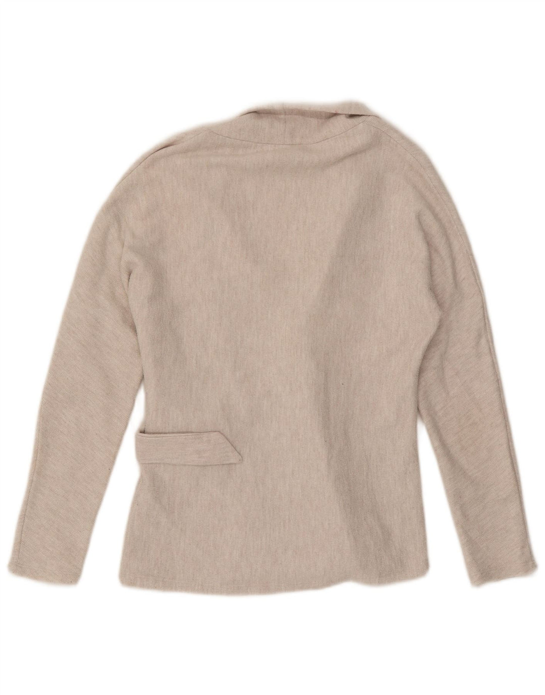 Maglione cardigan avvolgente da donna Phase Eight UK 10 piccolo poliestere beige