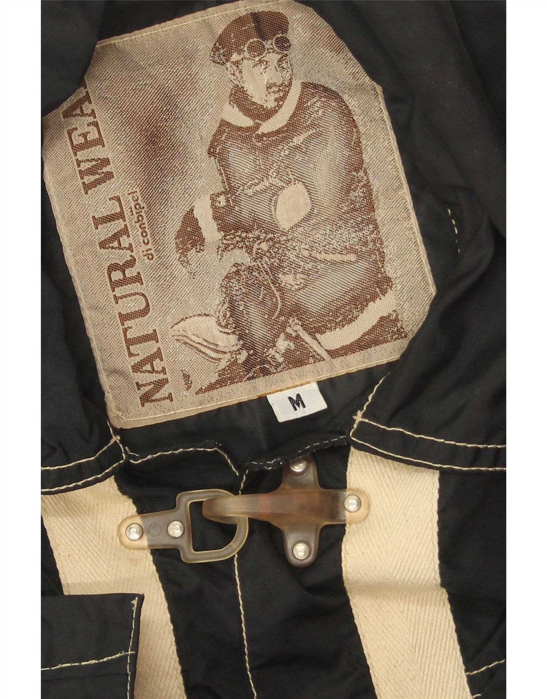 Giacca utility da uomo Natural Wear Conbipel UK 38 Medium Black Colourblock