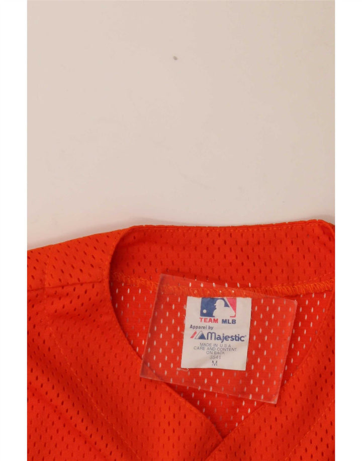 Maglia Majestic Mets Graphic Jersey da bambino 13-14 anni Poliestere arancione medio