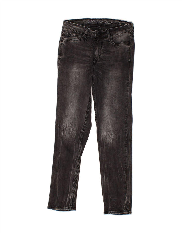 CALVIN KLEIN Womens Slim Jeans W29 L27 Grey Cotton Vintage Calvin Klein and Second-Hand Calvin Klein from Messina Hembry 