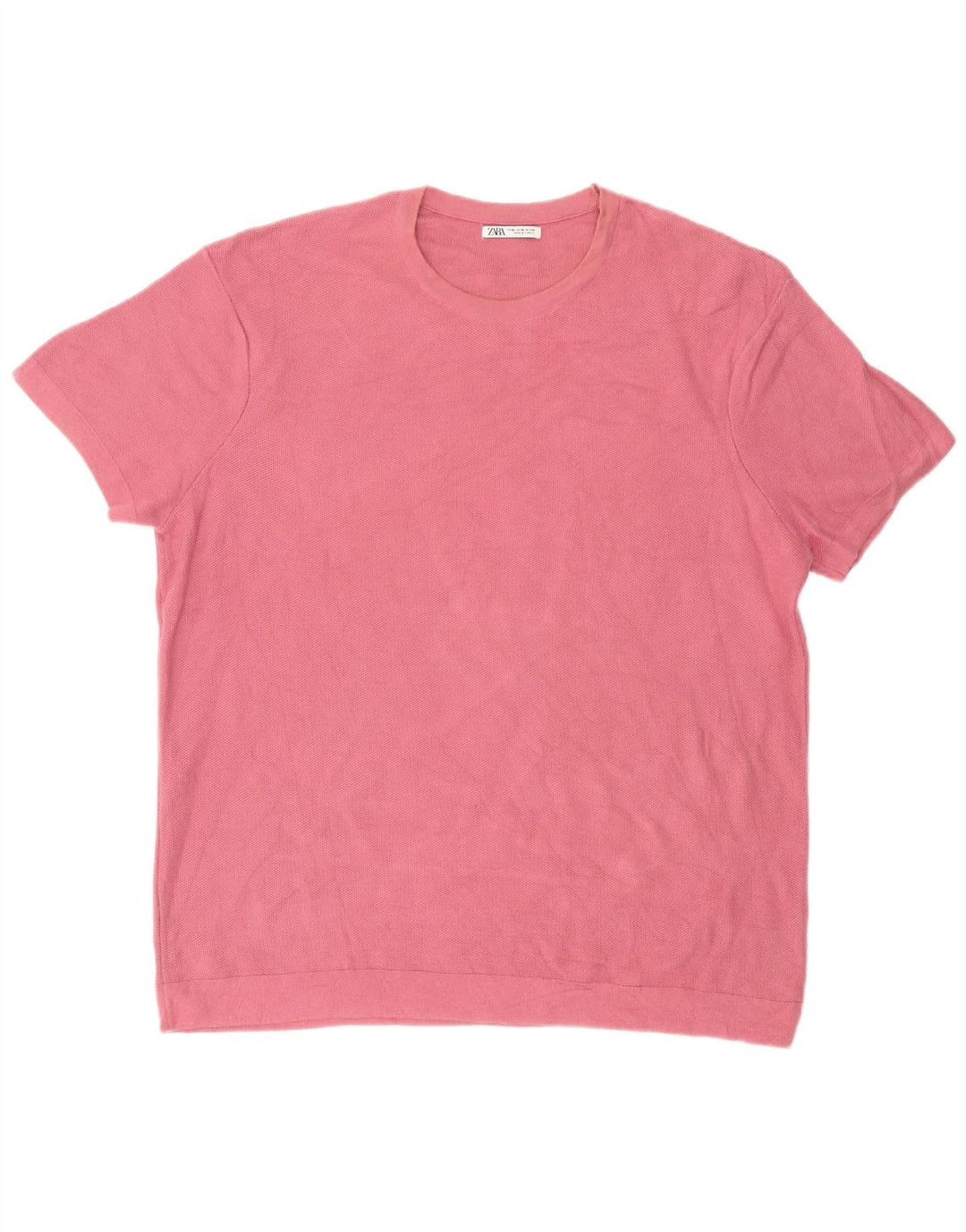 T-shirt Zara da uomo Top XL Rosa