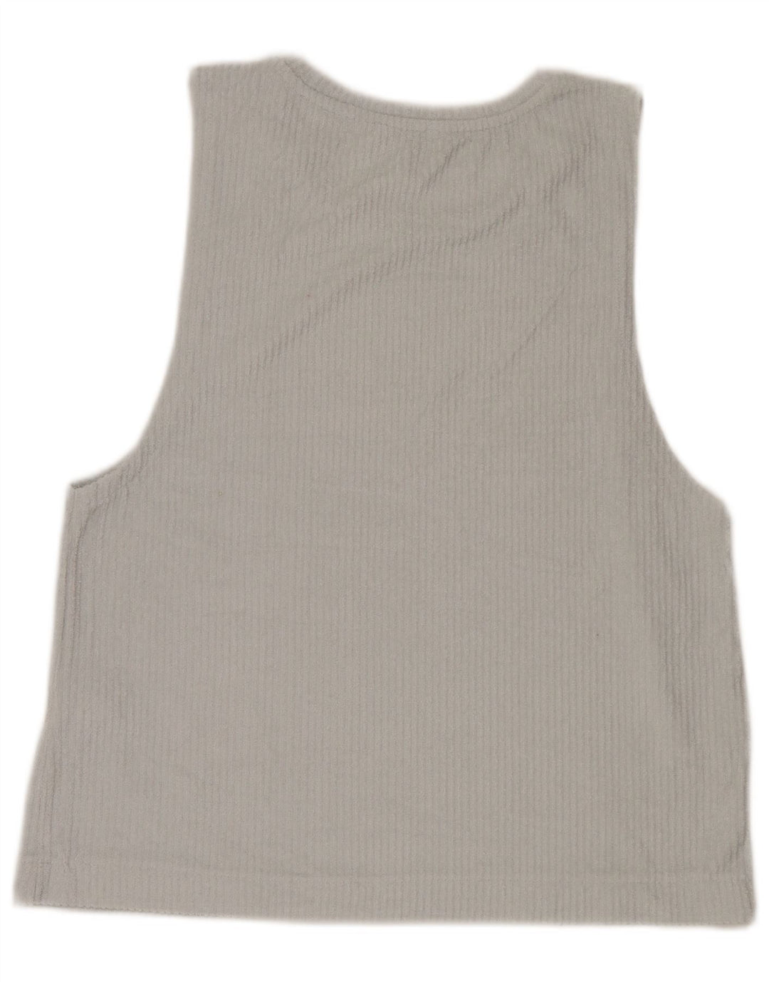 Canotta da donna Zara UK 16 grande in cotone blu