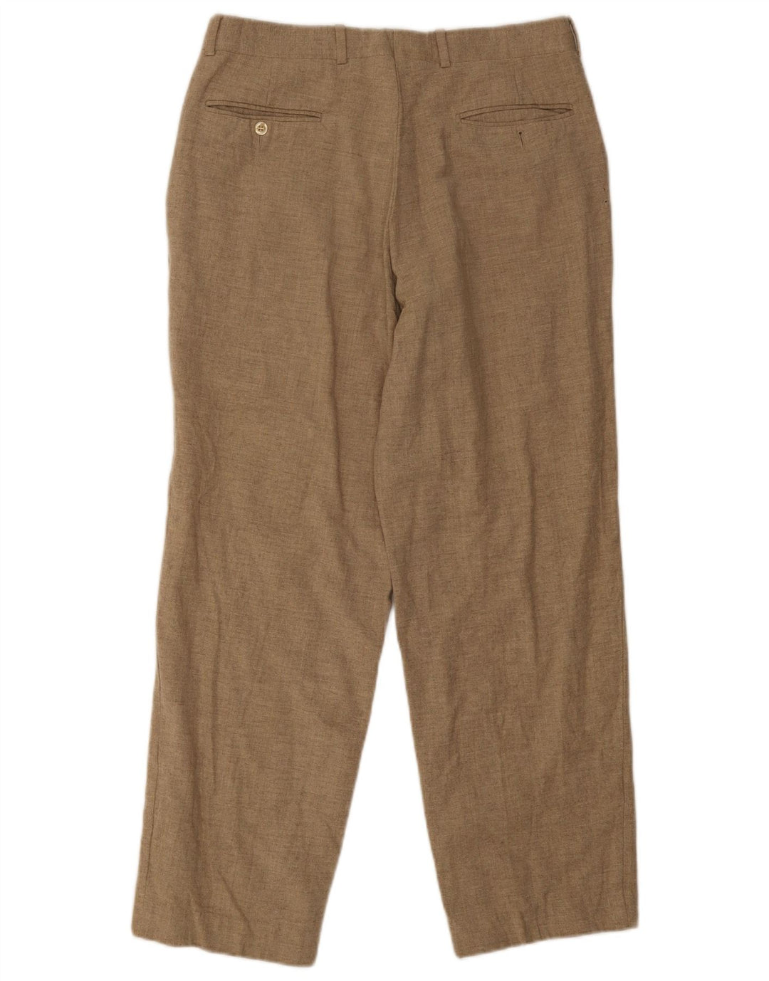 Pantaloni casual con pegging Marks & Spencer da uomo St. Michael W34 L31 in lana marrone