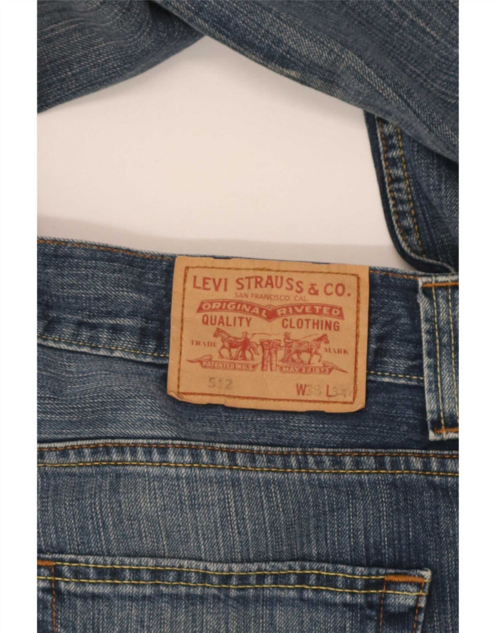 Jeans Levi's Uomo 512 Bootcut W38 L29 Blu