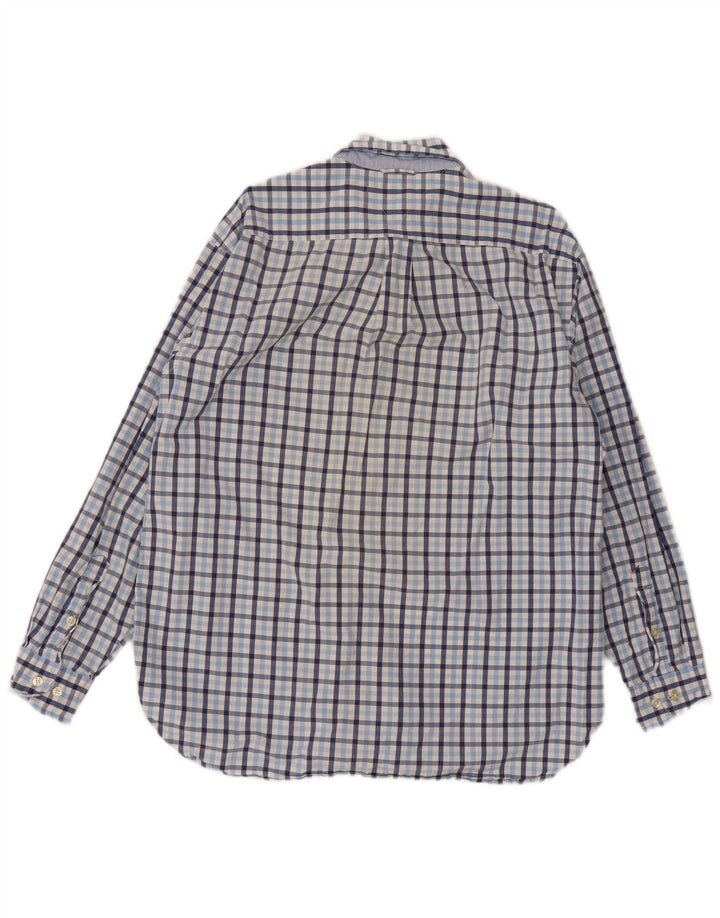 Camicia da uomo Regular Fit Tommy Hilfiger Large Blue Gingham