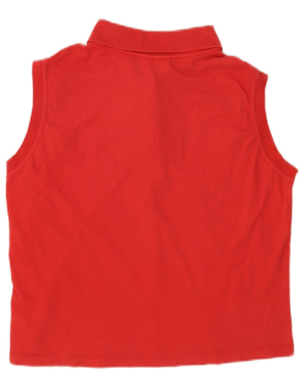 Polo senza maniche da donna AUSTRALIAN L'ALPINA IT 52 2XL Rossa