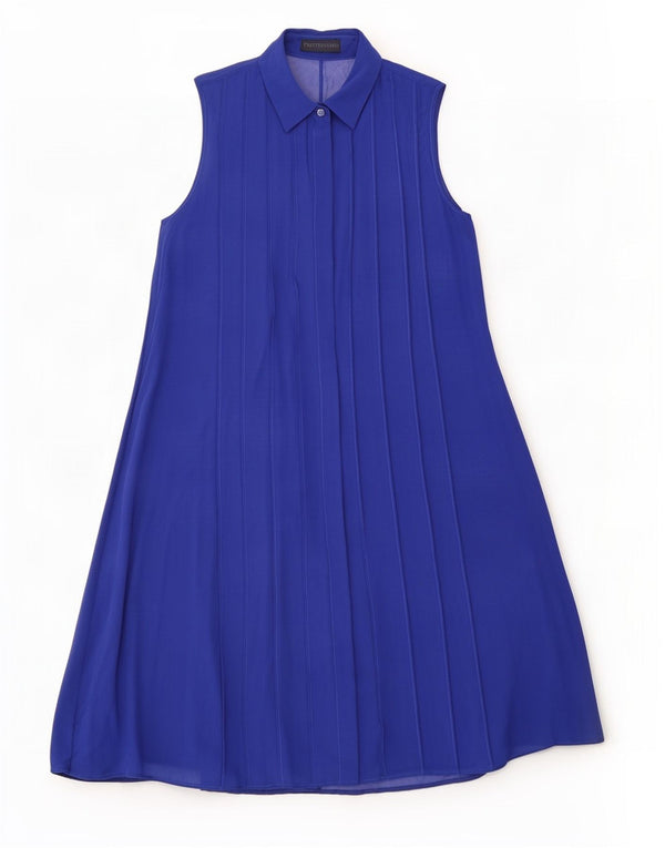 Abito Chemisier Donna Trussardi Smanicato IT 40 Small Blu