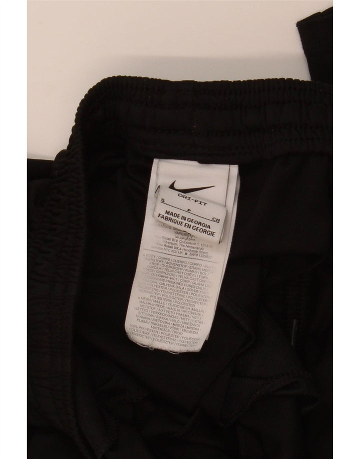 Pantaloni da tuta Nike Dri Fit da uomo piccoli in poliestere nero