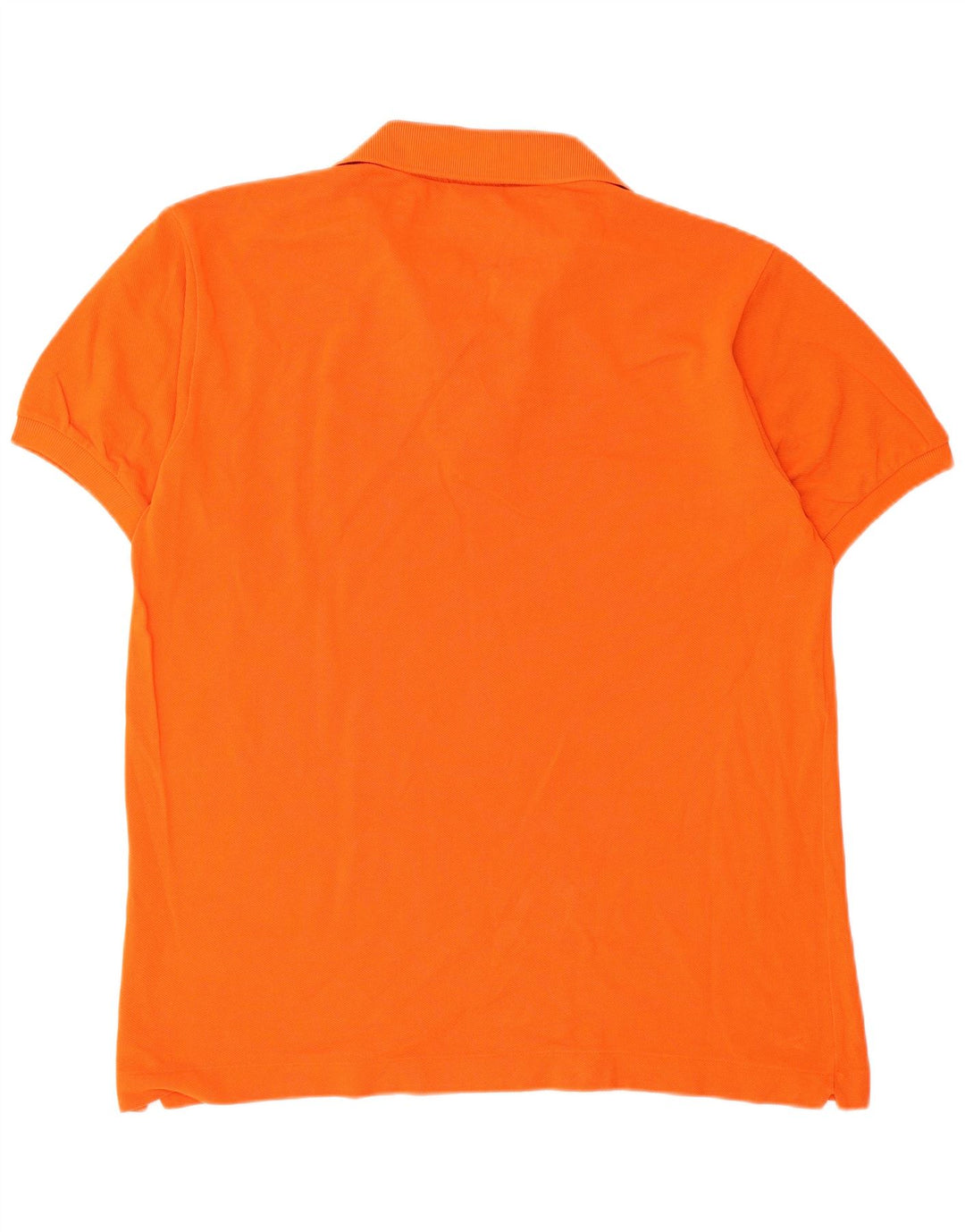 Polo da uomo Lacoste taglia 4, cotone arancione medio