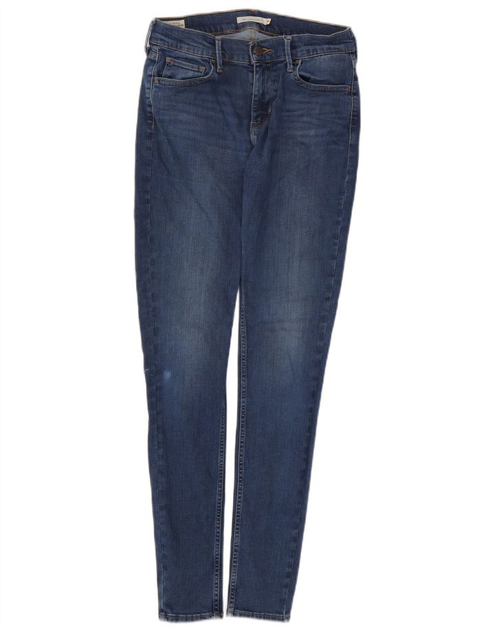 LEVI'S Jeans da donna 710 super skinny W30 L31 cotone blu