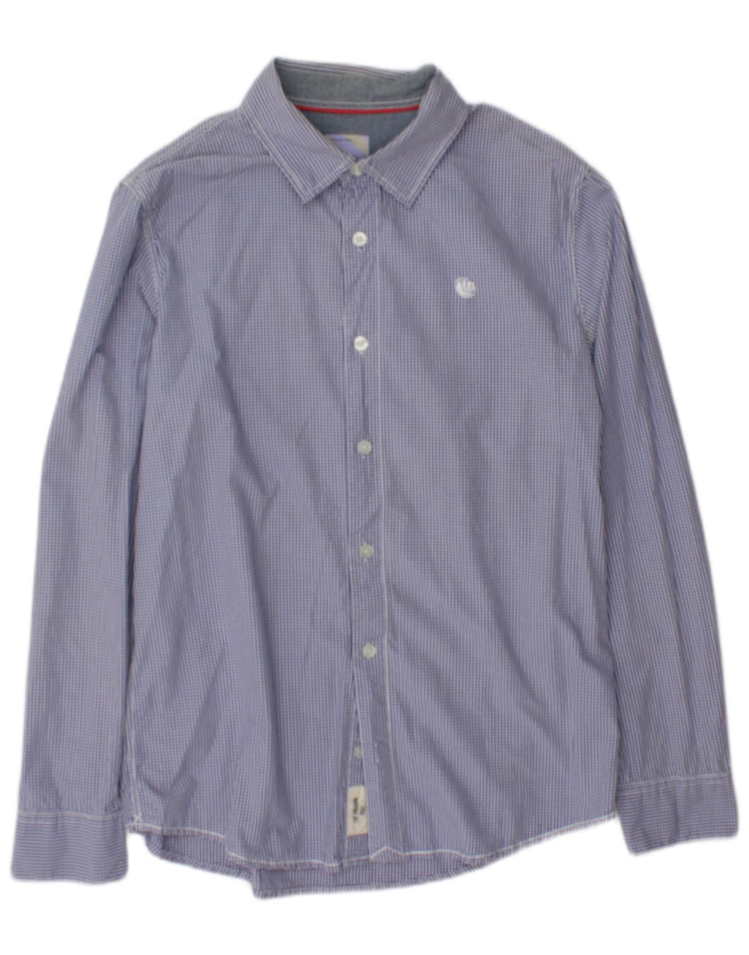 Camicia da uomo vestibilità regolare Fat Face, cotone a righe grandi blu