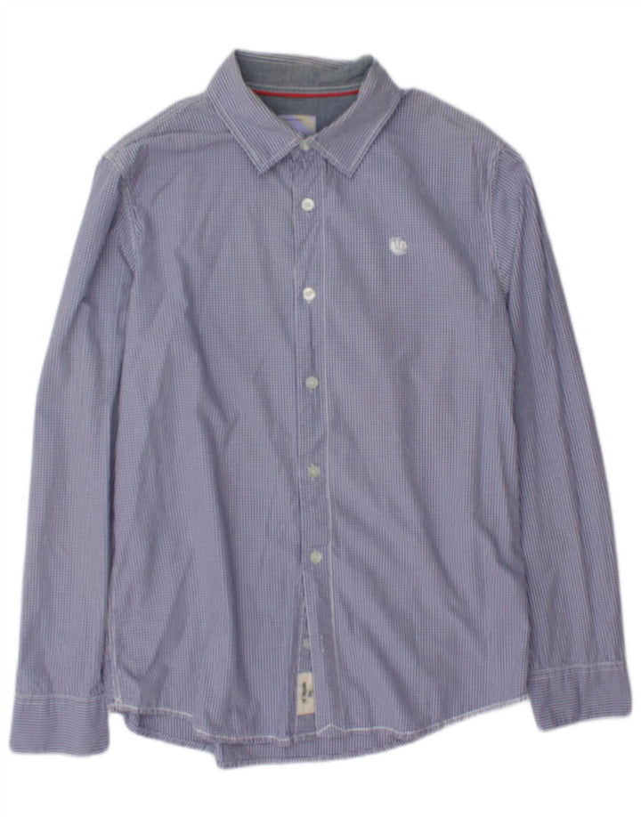 Camicia da uomo vestibilità regolare Fat Face, cotone a righe grandi blu