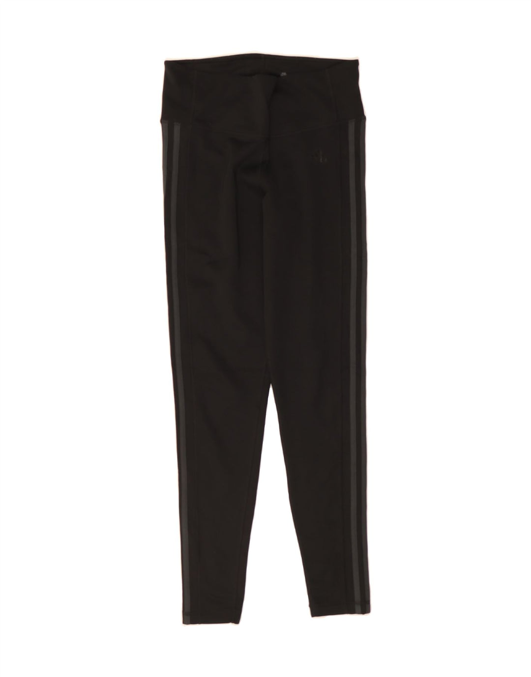 ADIDAS Womens Climalite Leggings UK 14 Medium  Black Polyester Vintage Adidas and Second-Hand Adidas from Messina Hembry 