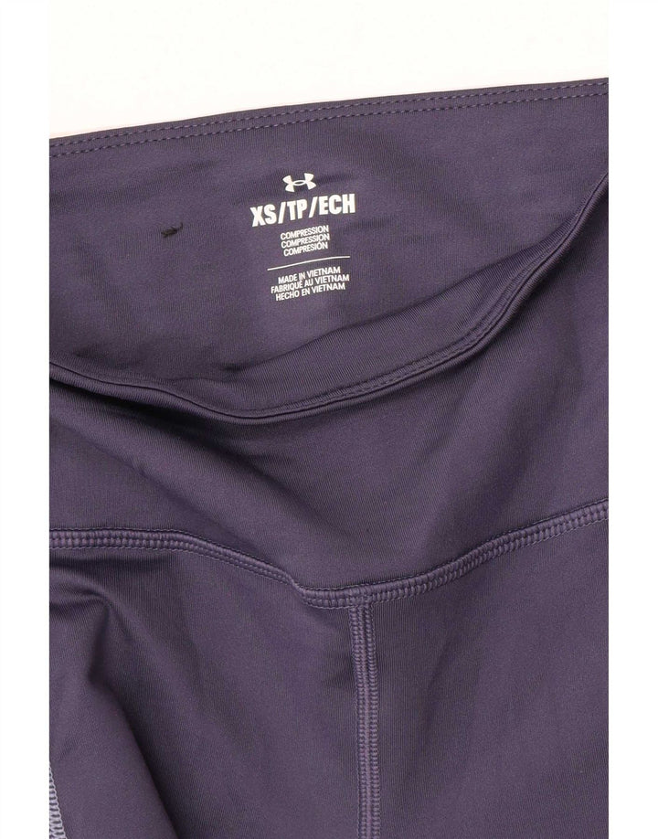 Leggings Under Armour da donna con motivo astratto UK 6 XS Blu navy
