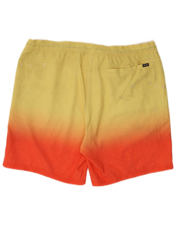 Pantaloncini da bagno da uomo Rip Curl XL giallo color block
