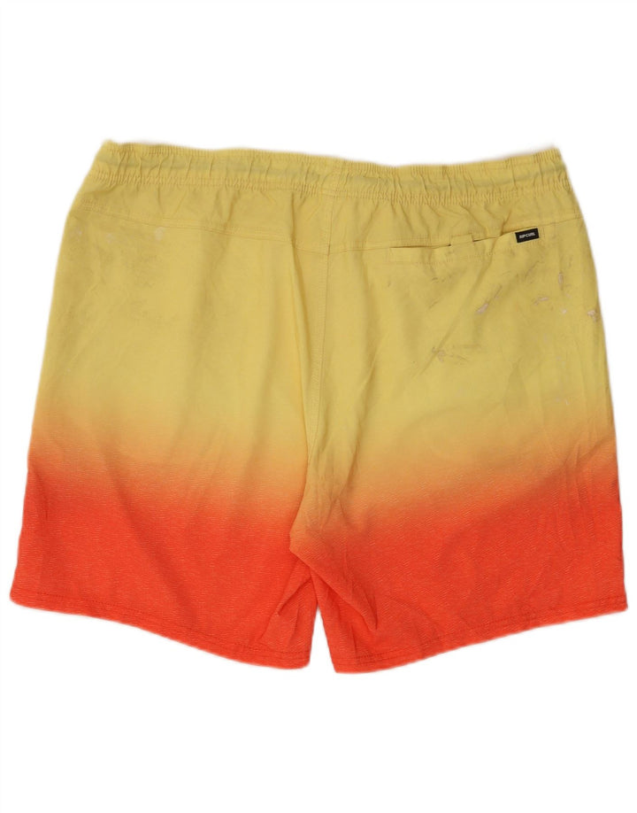 Pantaloncini da bagno da uomo Rip Curl XL giallo color block