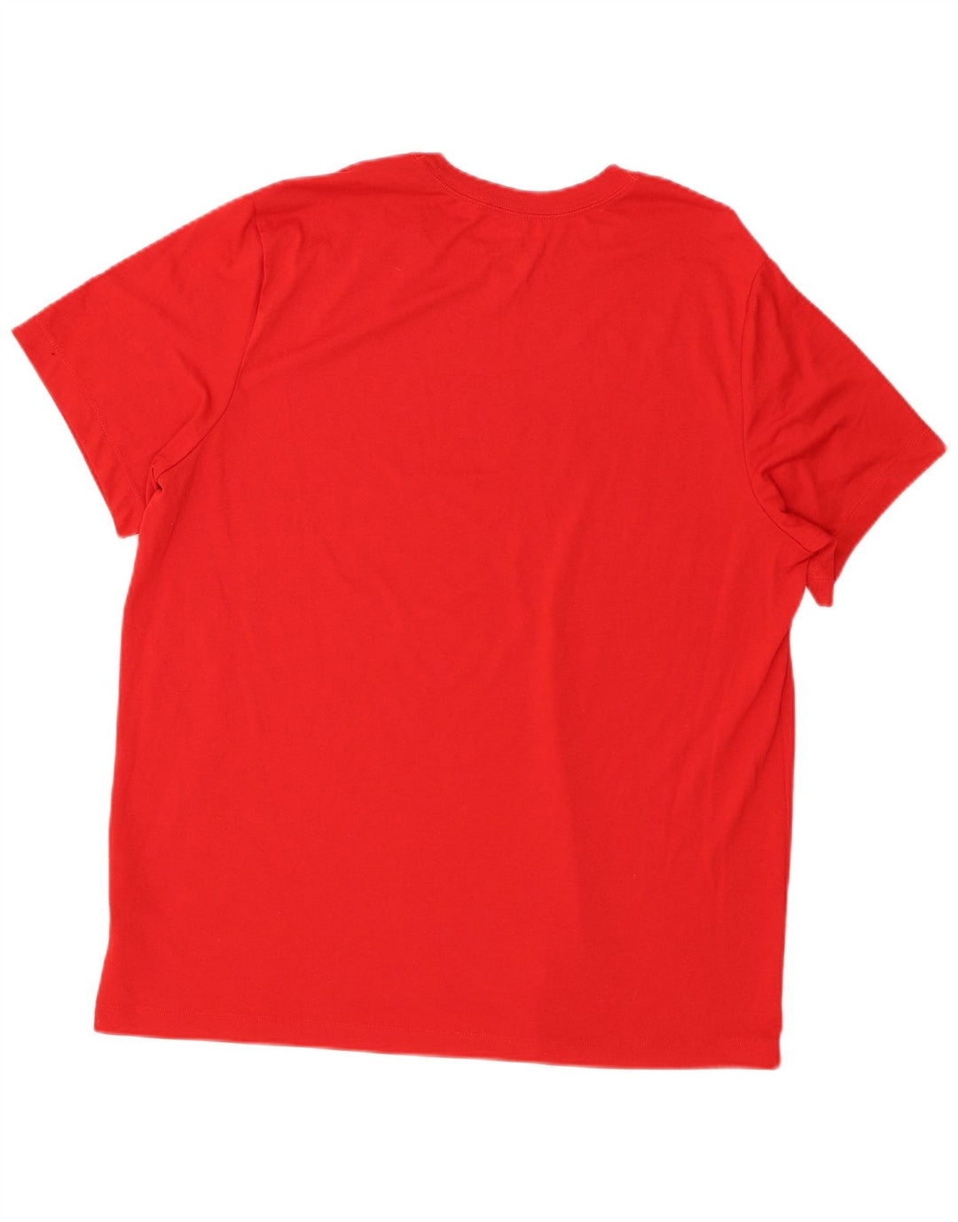 T-shirt grafica Nike Dri Fit da uomo XL rossa in poliestere