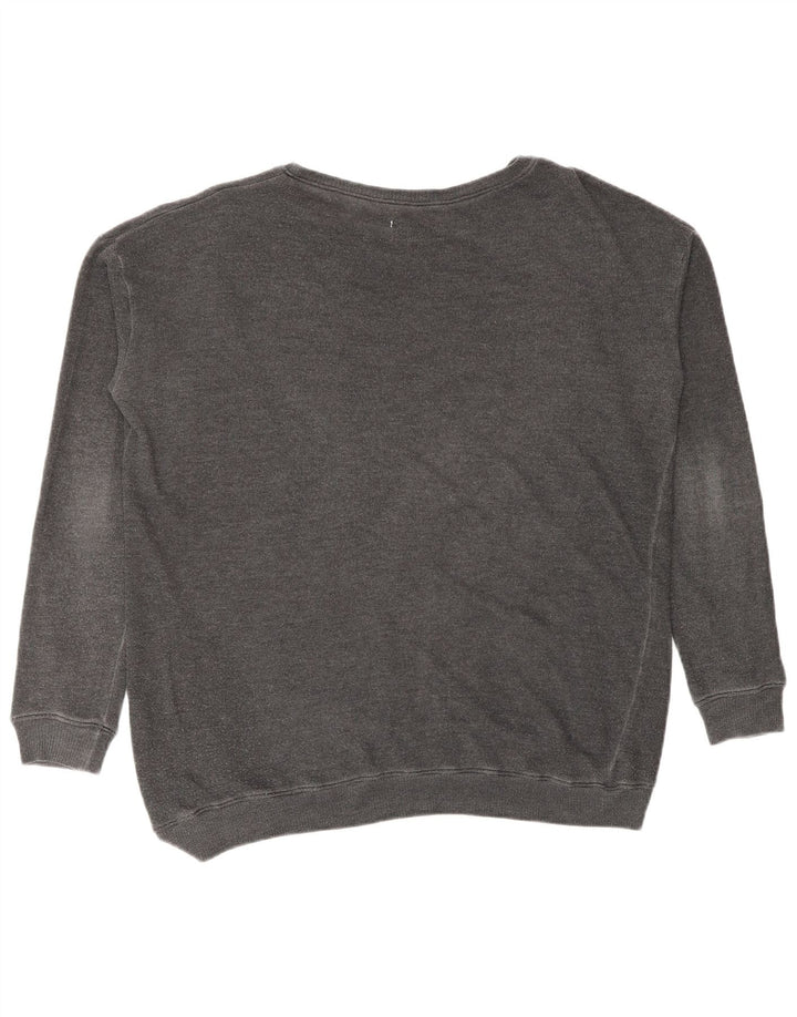 Felpa Zara Trafaluc da donna UK 14 Grigio medio