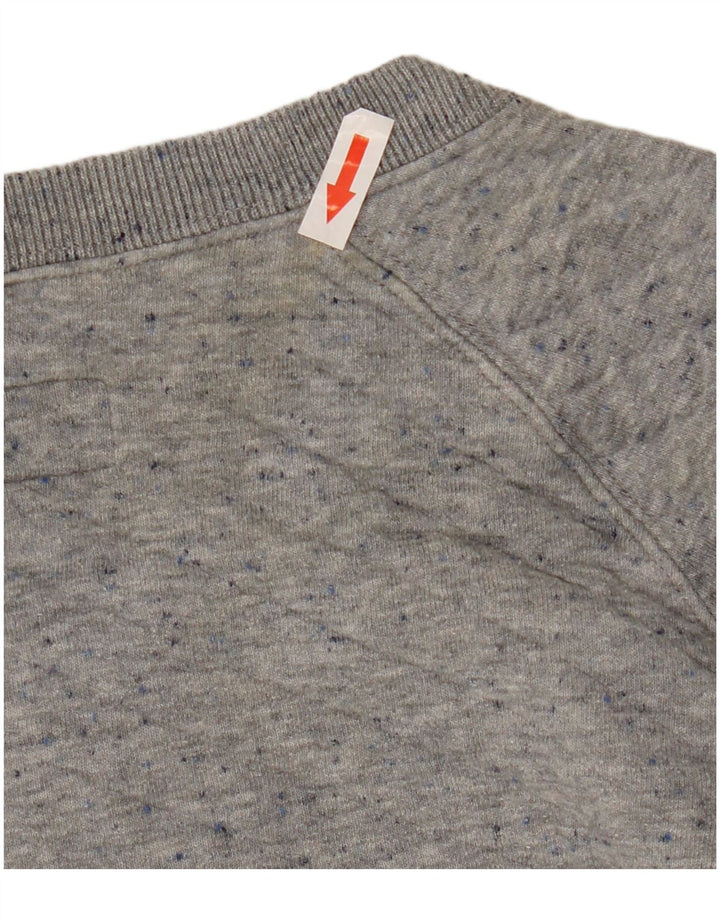 Felpa oversize da donna Jack Wills UK 8 Small Cotone grigio