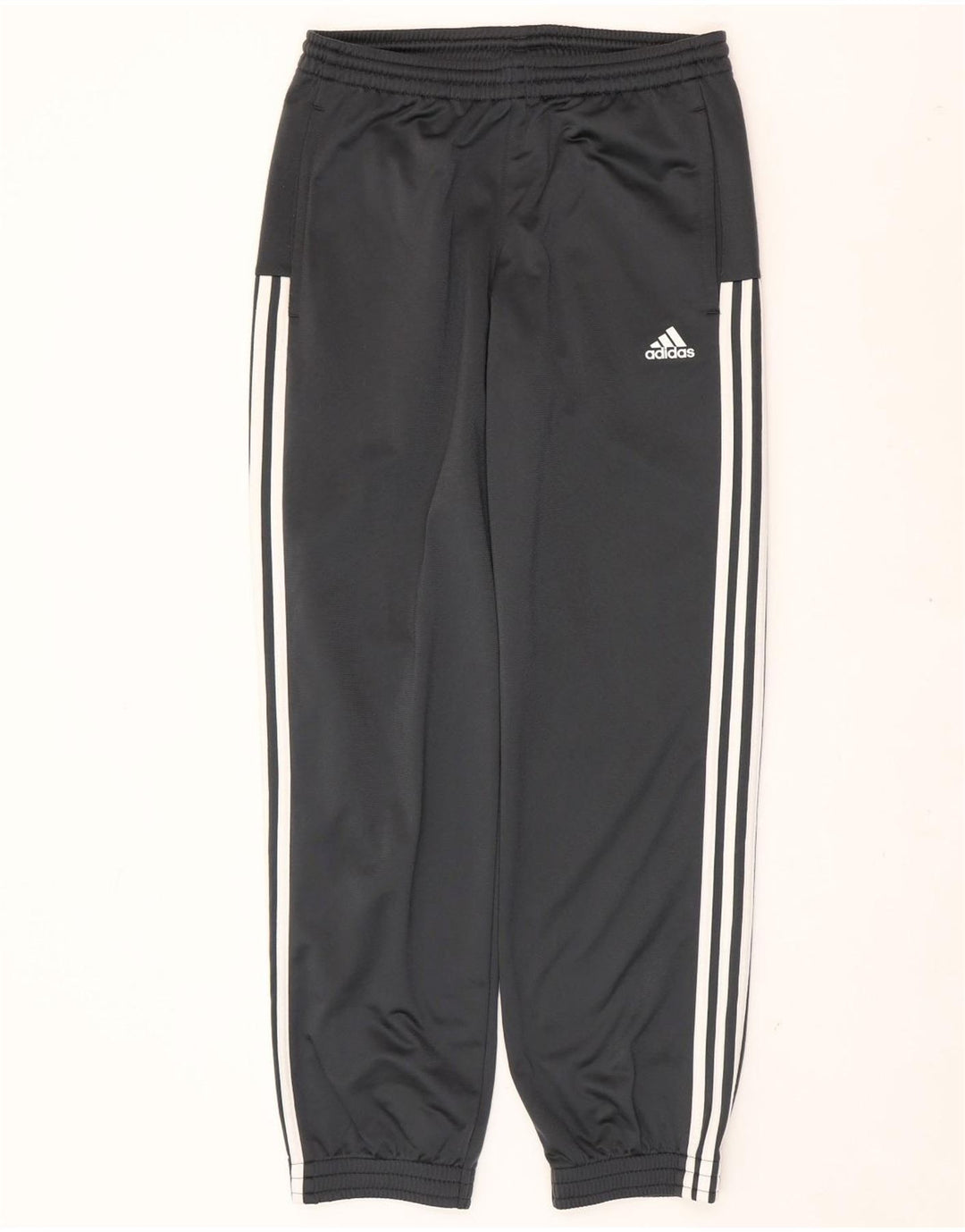 ADIDAS Mens Tracksuit Trousers Joggers UK 36/38 Small  Grey Polyester Vintage Adidas and Second-Hand Adidas from Messina Hembry 