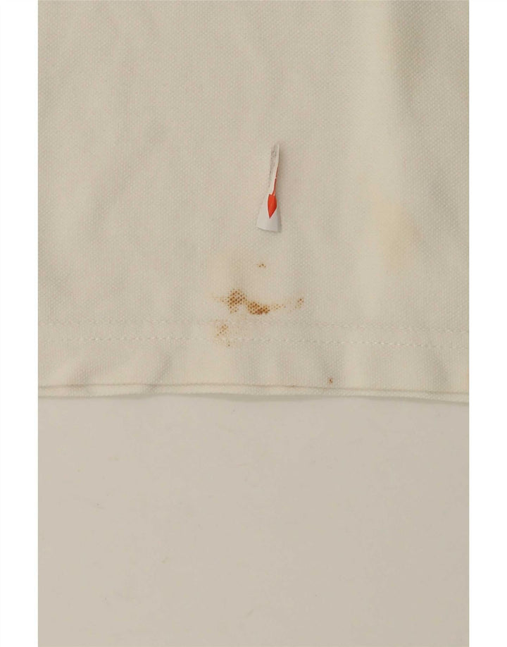 Polo Levi's da uomo grande in cotone bianco
