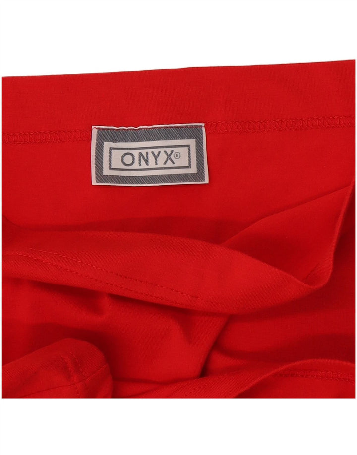 Gonna a tubino da donna Onyx W30 rossa media