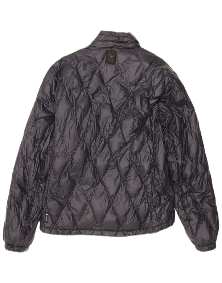 Giacca imbottita da uomo Armani Jeans EU 54 2XL Blu navy in poliammide